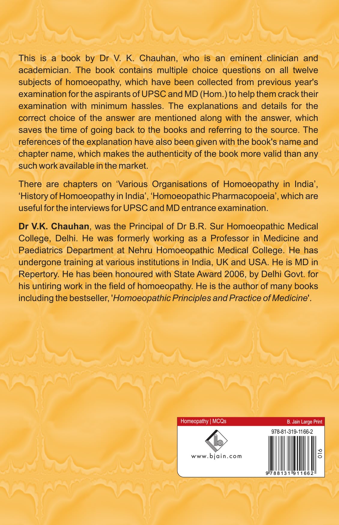 Solved Multiple Choice Question UPSC & MD Entrance Examination in Homeopathy - Part 1 - Retail Maharaj