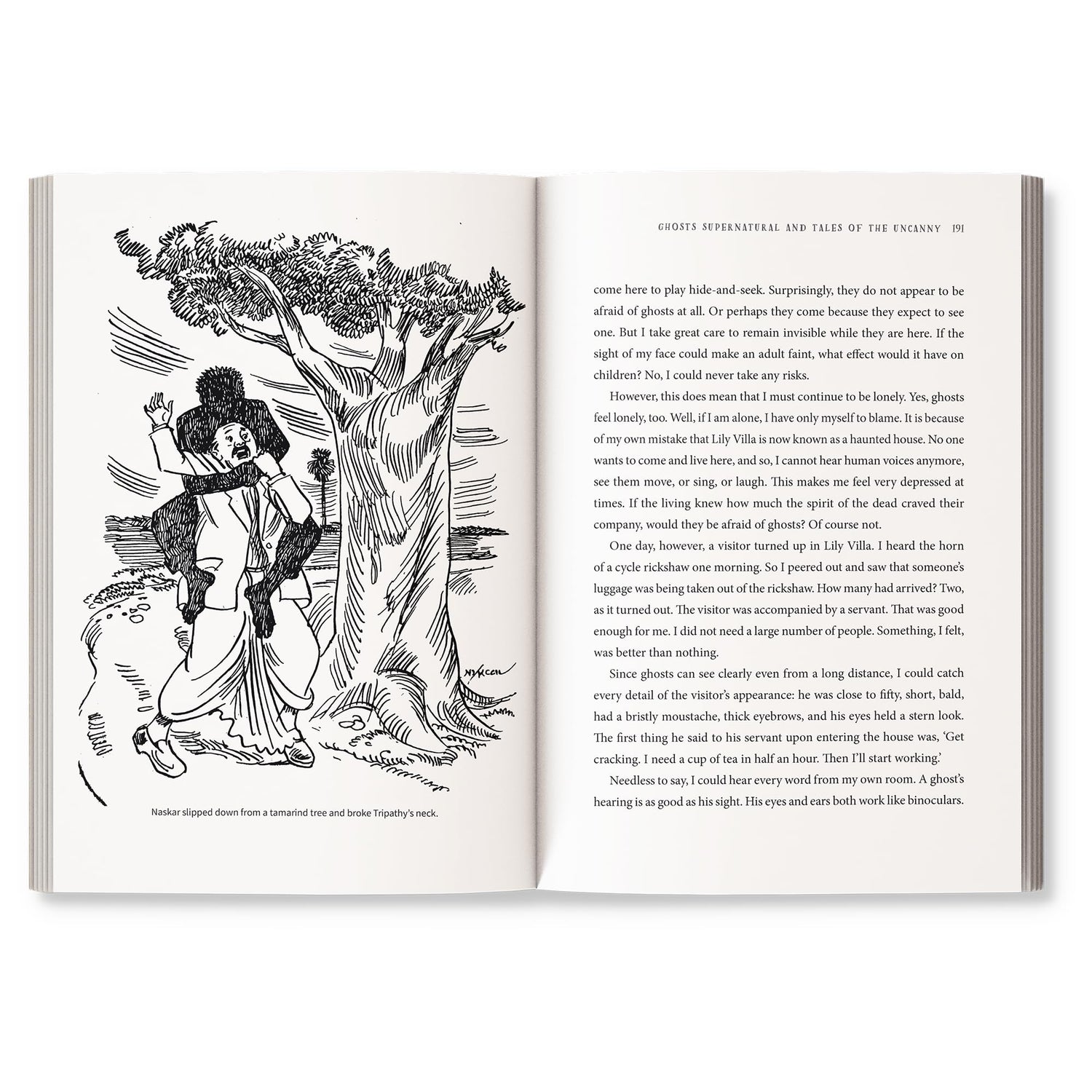 Ghosts, Supernatural and Tales of the Uncanny: A classic, collectable edition of Satyajit Ray’s iconic horror stories, featuring his original illustrations | Foreword by Sandip Ray | Ages 11+ - Retail Maharaj