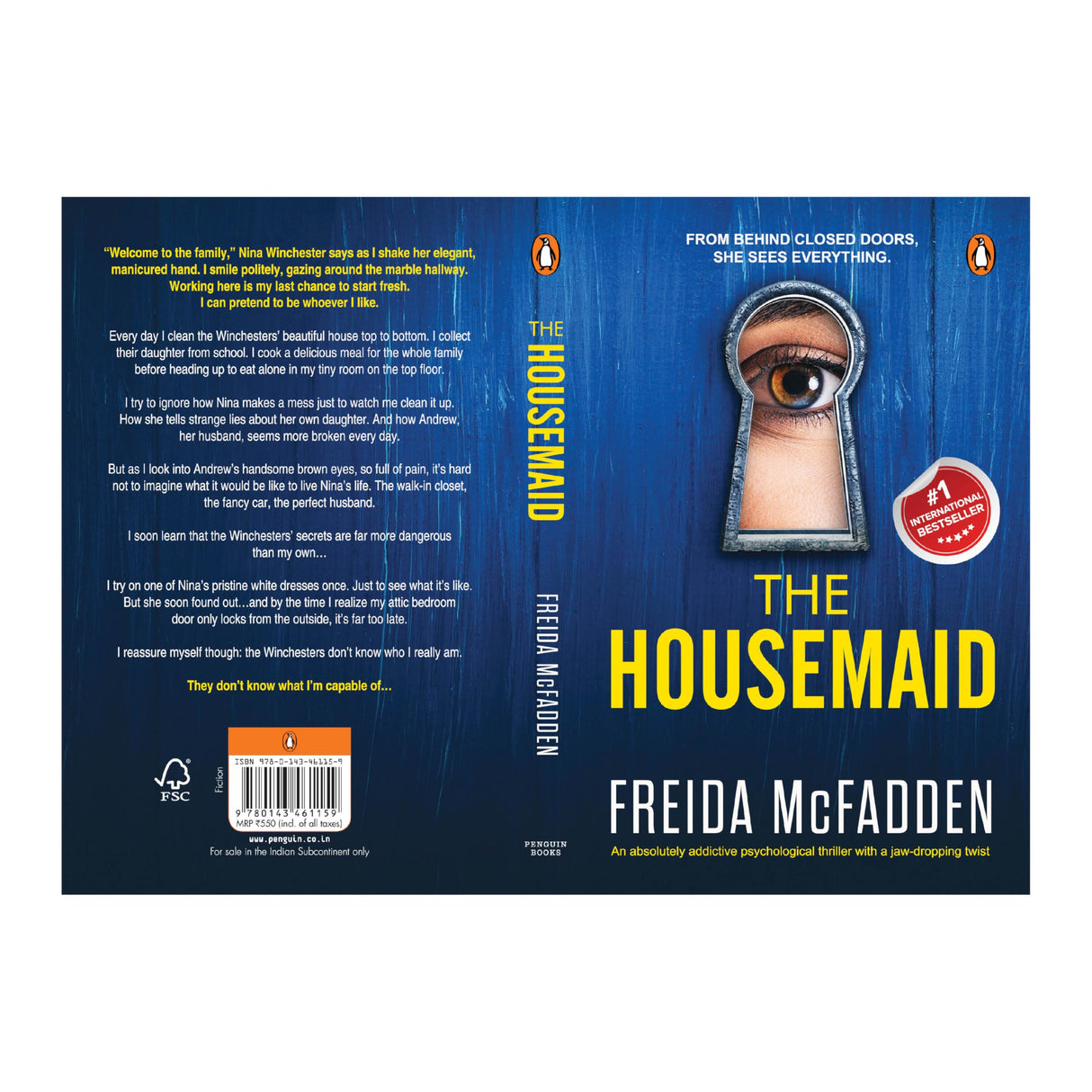The Housemaid: An Absolutely Addictive Psychological Thriller with a Jaw-Dropping Twist (The Housemaid series, Book1) | TikTok Viral & Bestseller Pick - Retail Maharaj