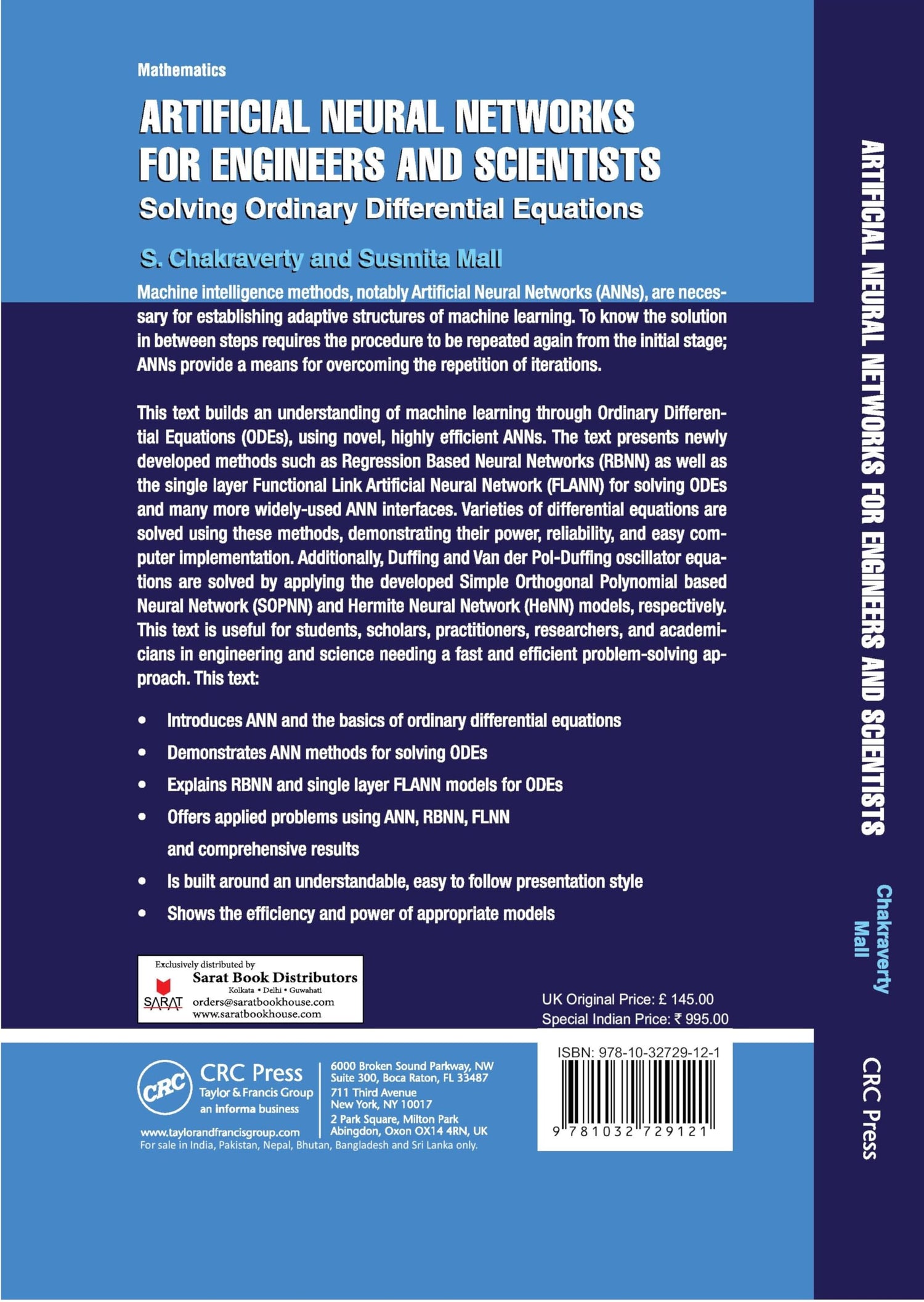 Artificial Neural Networks for Engineers and Scientists - Retail Maharaj