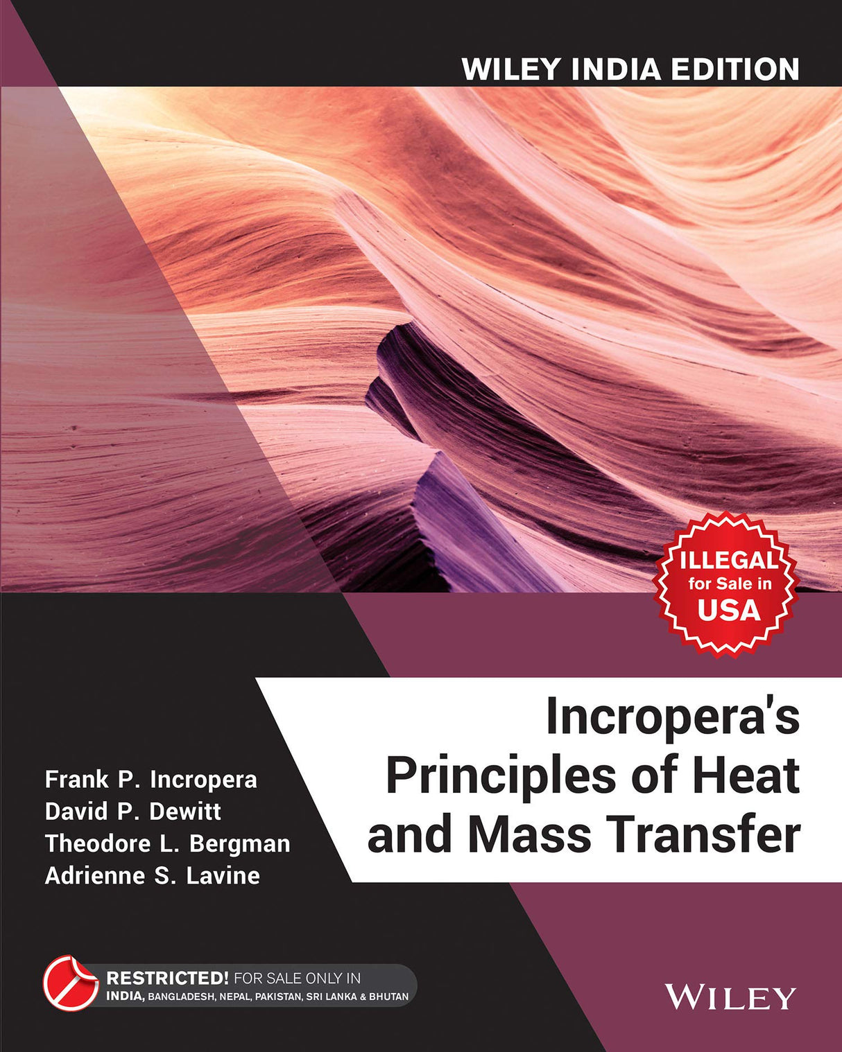 Incropera's Principles of Heat and Mass Transfer, Wiley India Edition - Retail Maharaj