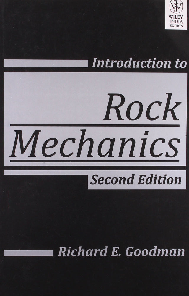 INTRODUCTION TO ROCK MECHANICS, 2ND EDN - Retail Maharaj