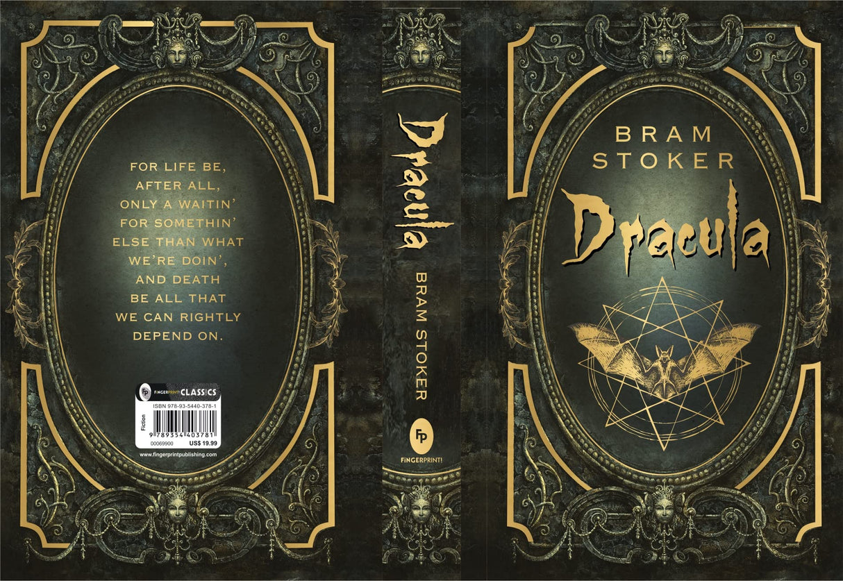 Dracula (Deluxe Hardbound Edition): A Timeless Novel of Gothic Fiction Vampire Novel Horror Classic Transylvania Victorian Era Supernatural Creatures ... and Bloodlust Perfect for Horror Enthusiasts - Retail Maharaj