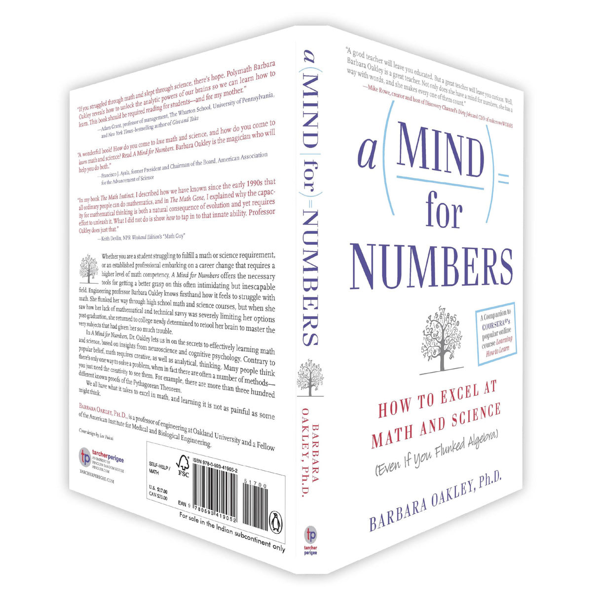 A Mind for Numbers: How to Excel at Math and Science (Even If You Flunked Algebra) | The companion book to COURSERA's wildly popular massive open online course "Learning How to Learn"