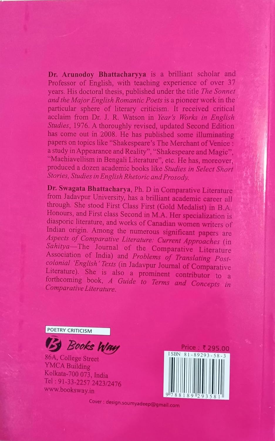 Studies in Select Poems (Elizabethan to Pre- Romantic) - Retail Maharaj