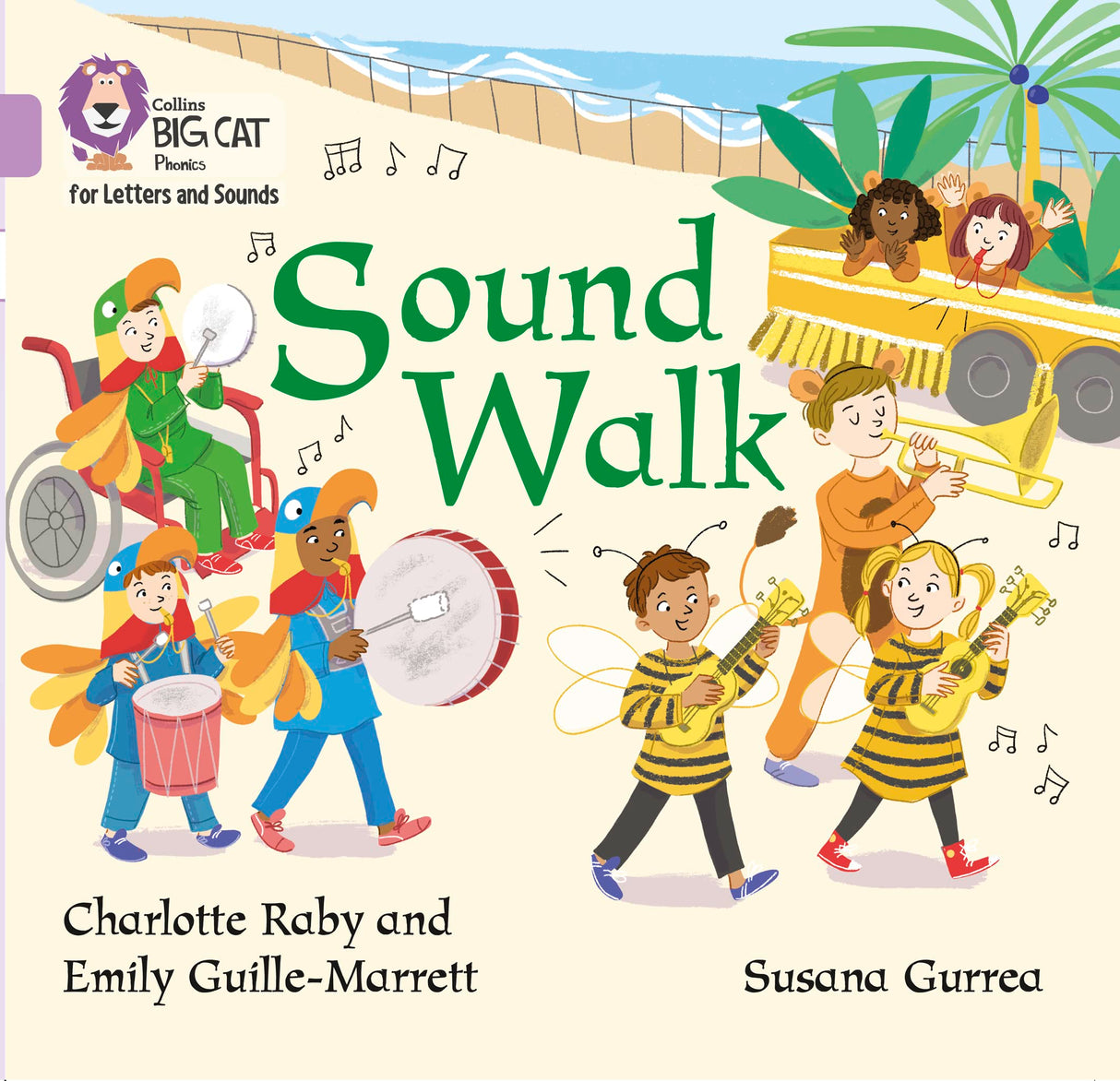 Sound Walk: Band 00/Lilac (Collins Big Cat Phonics for Letters and Sounds) - Retail Maharaj