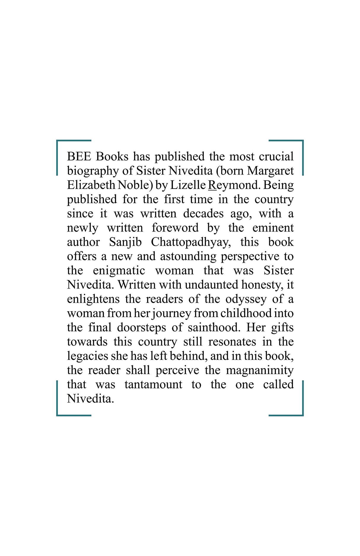 The Dedicated: A Biography of Sister Nivedita - Retail Maharaj