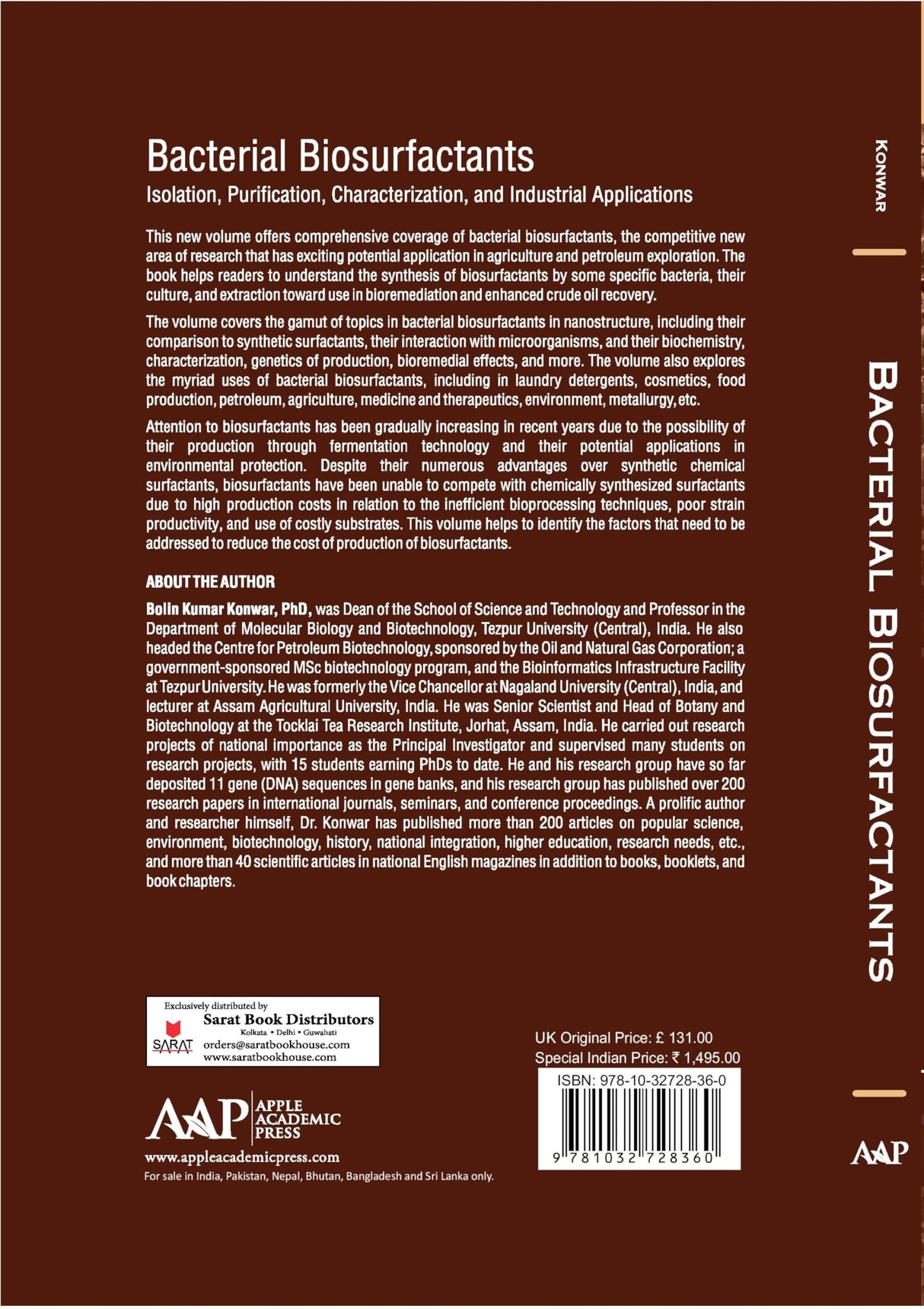 Bacterial Biosurfactants - Retail Maharaj