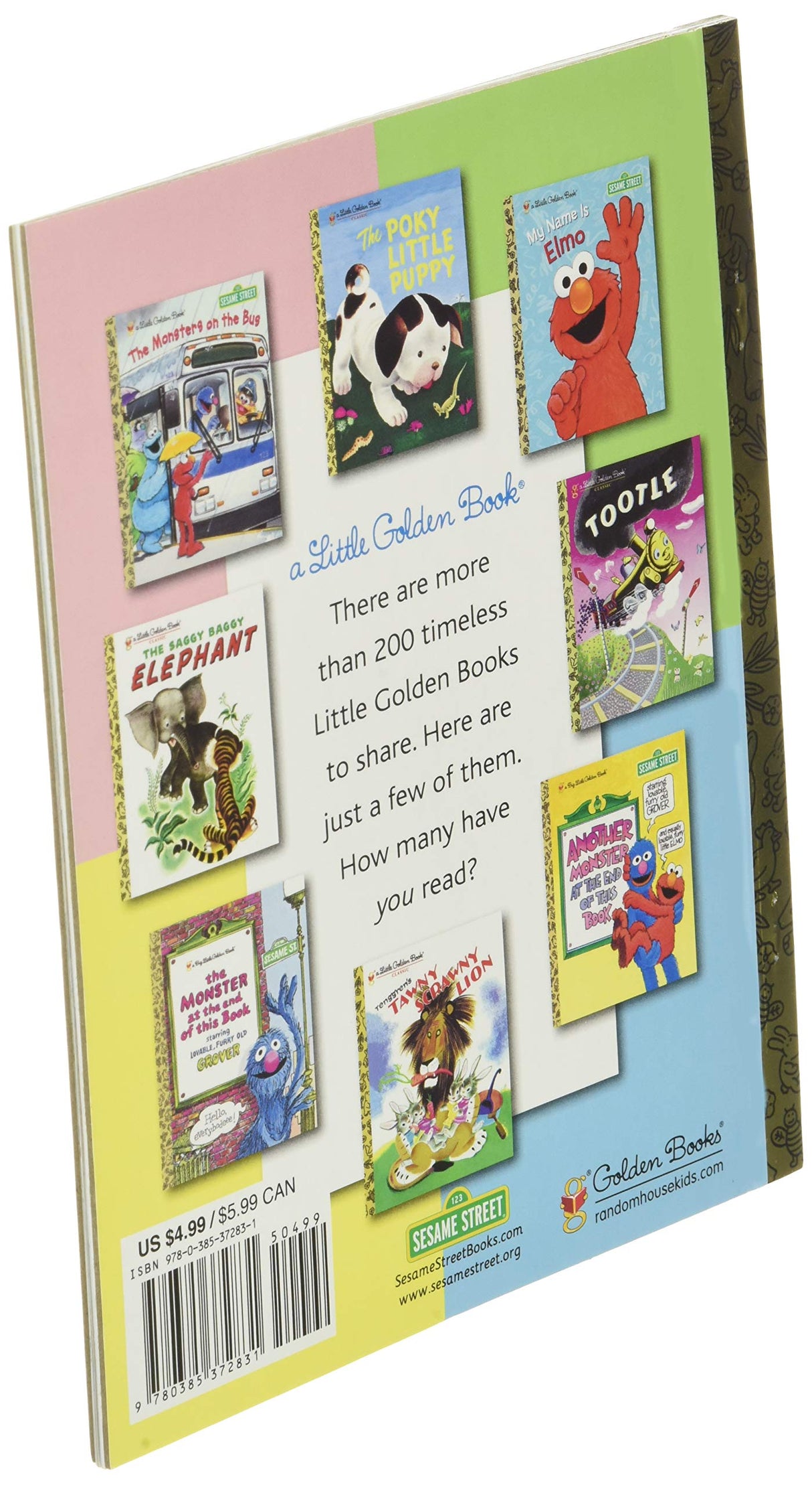 Elmo Loves You (Sesame Street): A Poem by Elmo (Little Golden Book) - Retail Maharaj