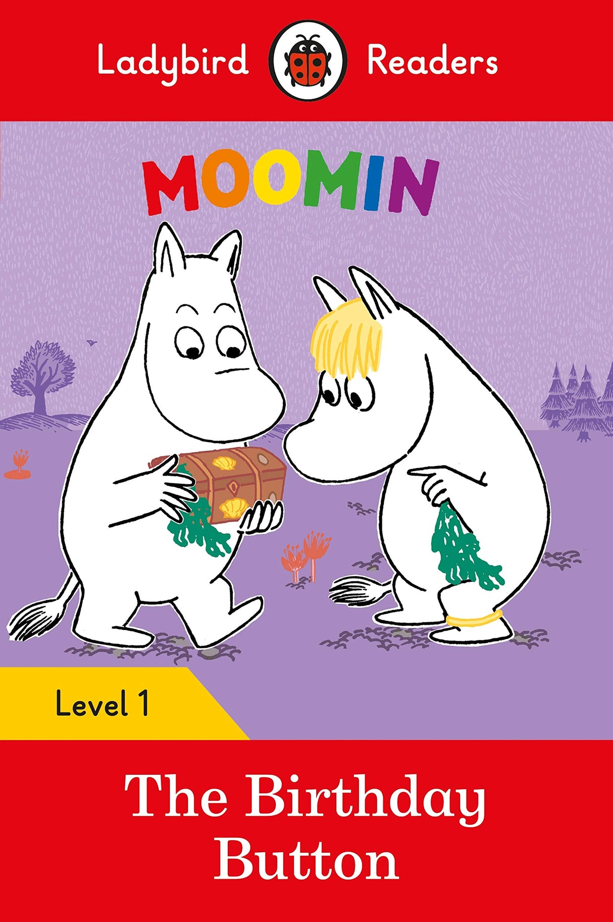 Ladybird Readers Level 1 - Moomin - The Birthday Button (ELT Graded Reader) - Retail Maharaj