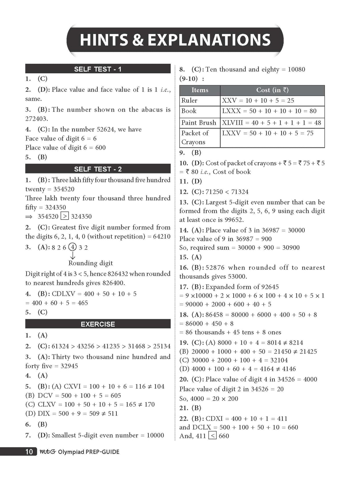 MTG Olympiad Prep-Guide Mathematics Class 4 - Detailed Theory, Self Test with IMO Chapterwise Previous Year Question Paper For SOF 2023-24 Exam MTG Editorial Board MTG Editorial Board - Retail Maharaj