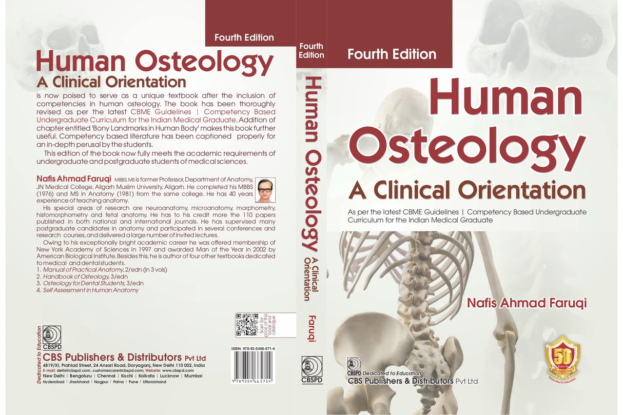 Human Osteology A Clinical Orientation 4Ed (Pb 2025)