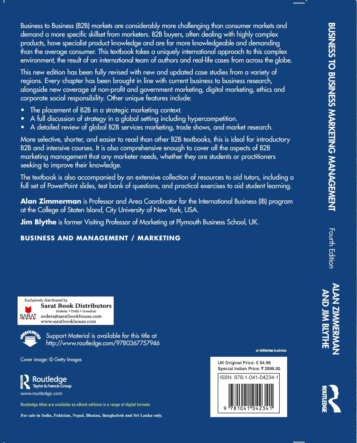 Business to Business Marketing Management:A Global Perspective - Retail Maharaj