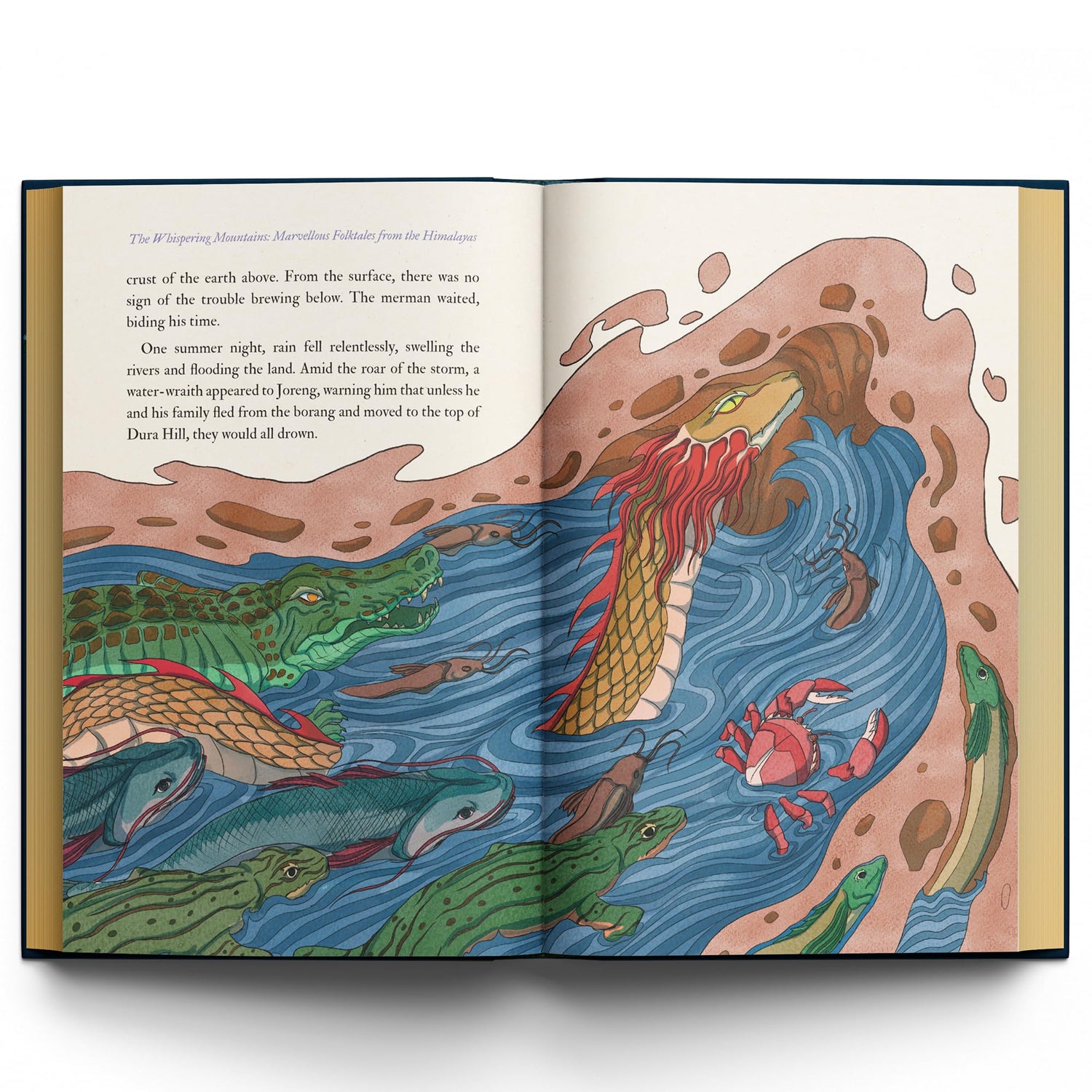 The Whispering Mountains: Greatest Himalayan Folktales: A gorgeously illustrated collection of timeless folktales from different parts of the Himalayas | Ages 10 and up - Retail Maharaj