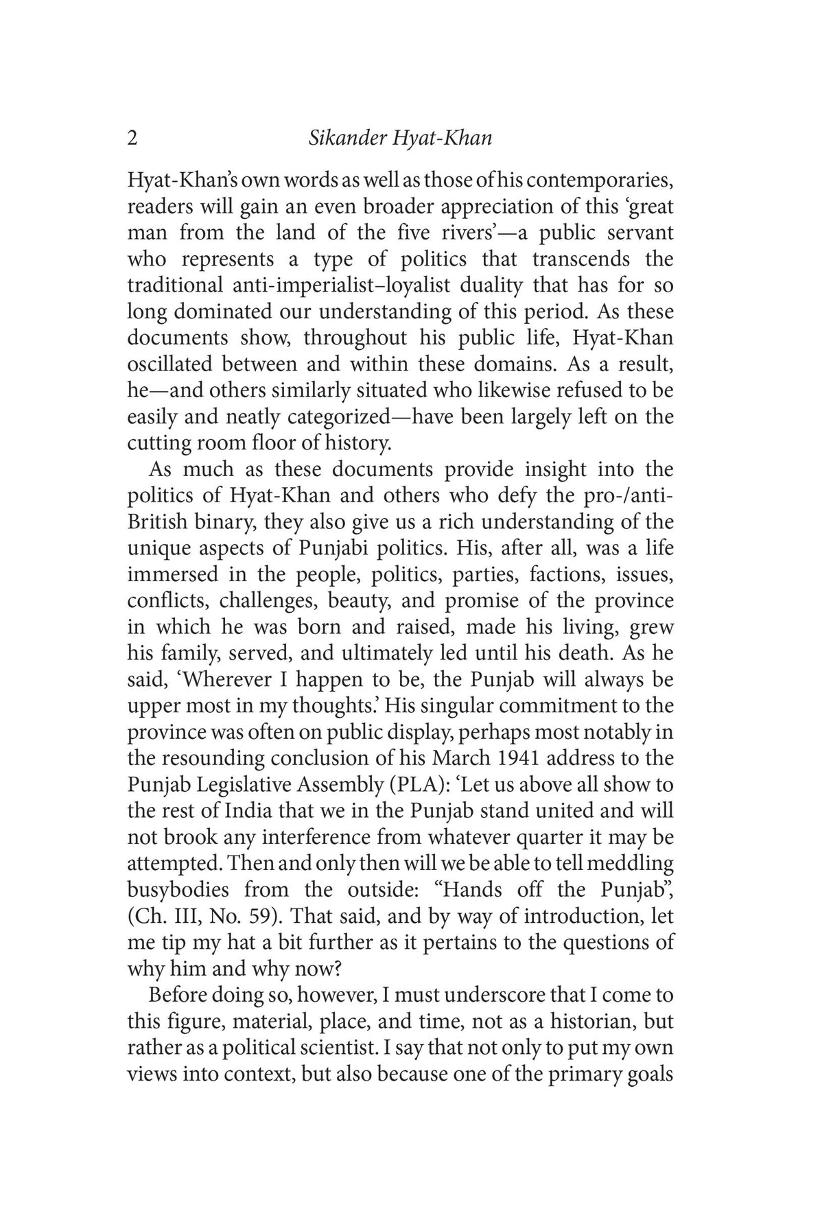 Primus Books-Sikander Hyat-Khan: Collected Papers of the Premier of United Punjab, 1928–1942 - Retail Maharaj