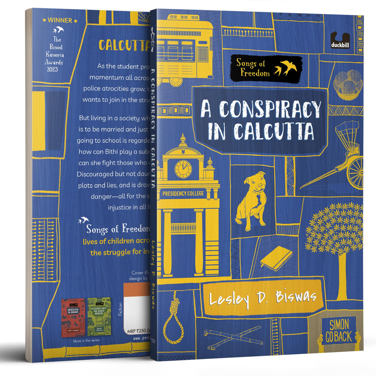 A Conspiracy in Calcutta (Songs of Freedom Series): A Tale of Student Protests in Bengal | Middle Grade Historical Fiction | Ages 10+ - Retail Maharaj