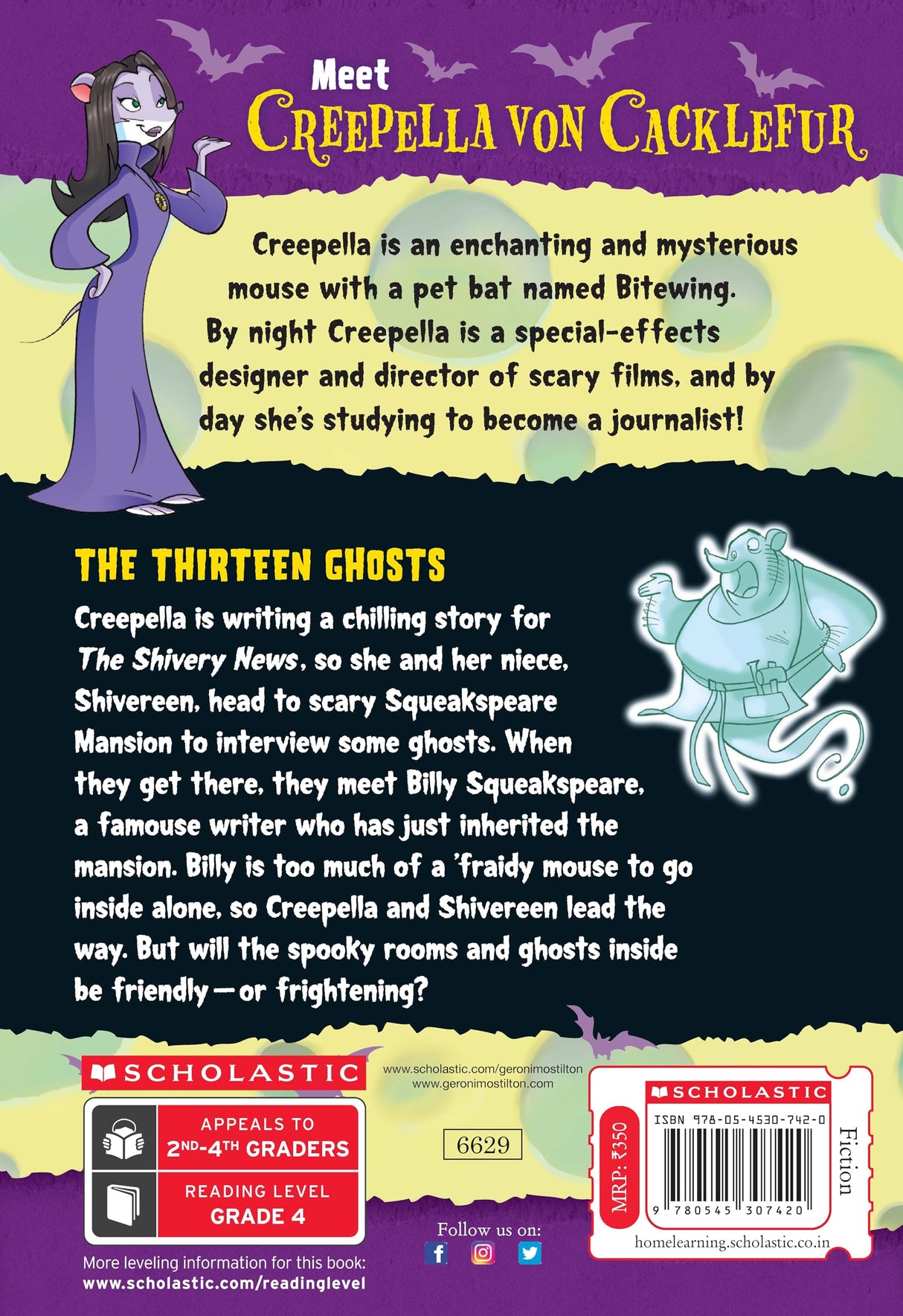 CREEPELLA VON CACKLEFUR#01 THE THIRTEEN GHOTS - Retail Maharaj