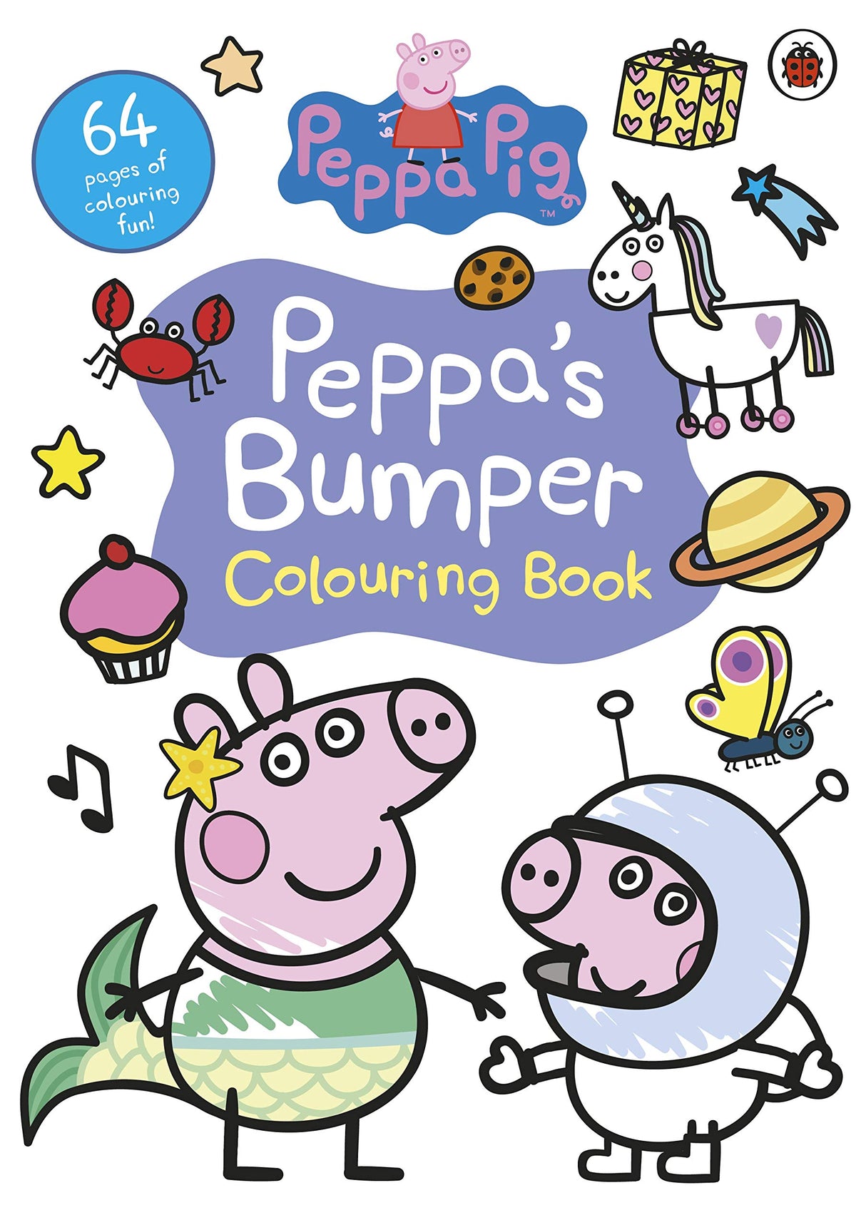 Peppa Pig: Peppa's Bumper Colouring Book: Official Colouring Book - Retail Maharaj