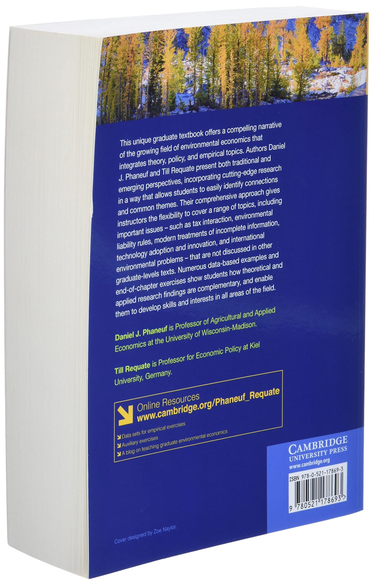 A Course in Environmental Economics: Theory, Policy, and Practice