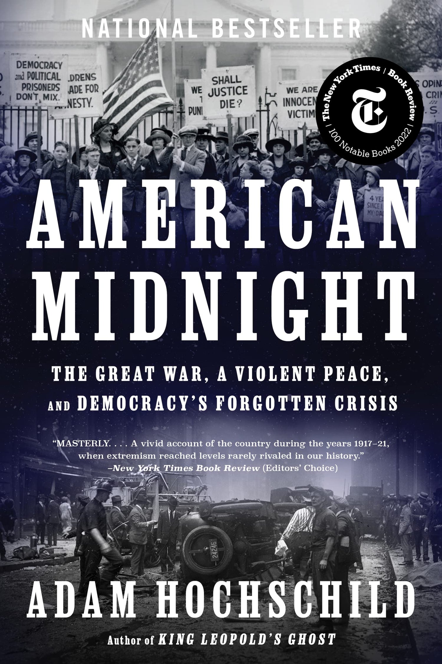 American Midnight: The Great War, a Violent Peace, and Democracy's Forgotten Crisis - Retail Maharaj