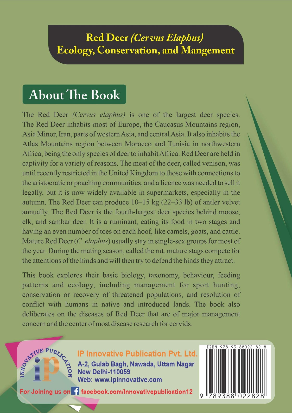 Red Deer (Cervus elaphus): Ecology, Conservation, and Management - Retail Maharaj