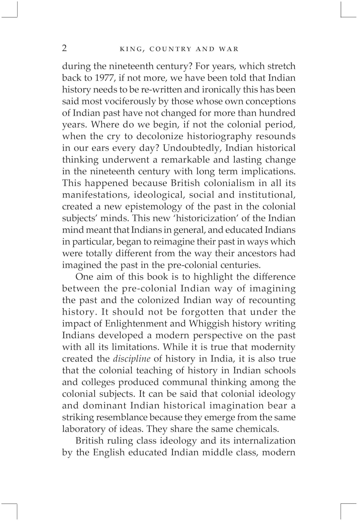 King, Country and War: Ideology, Memory and Written Indian History, c.1600-1900 - Retail Maharaj