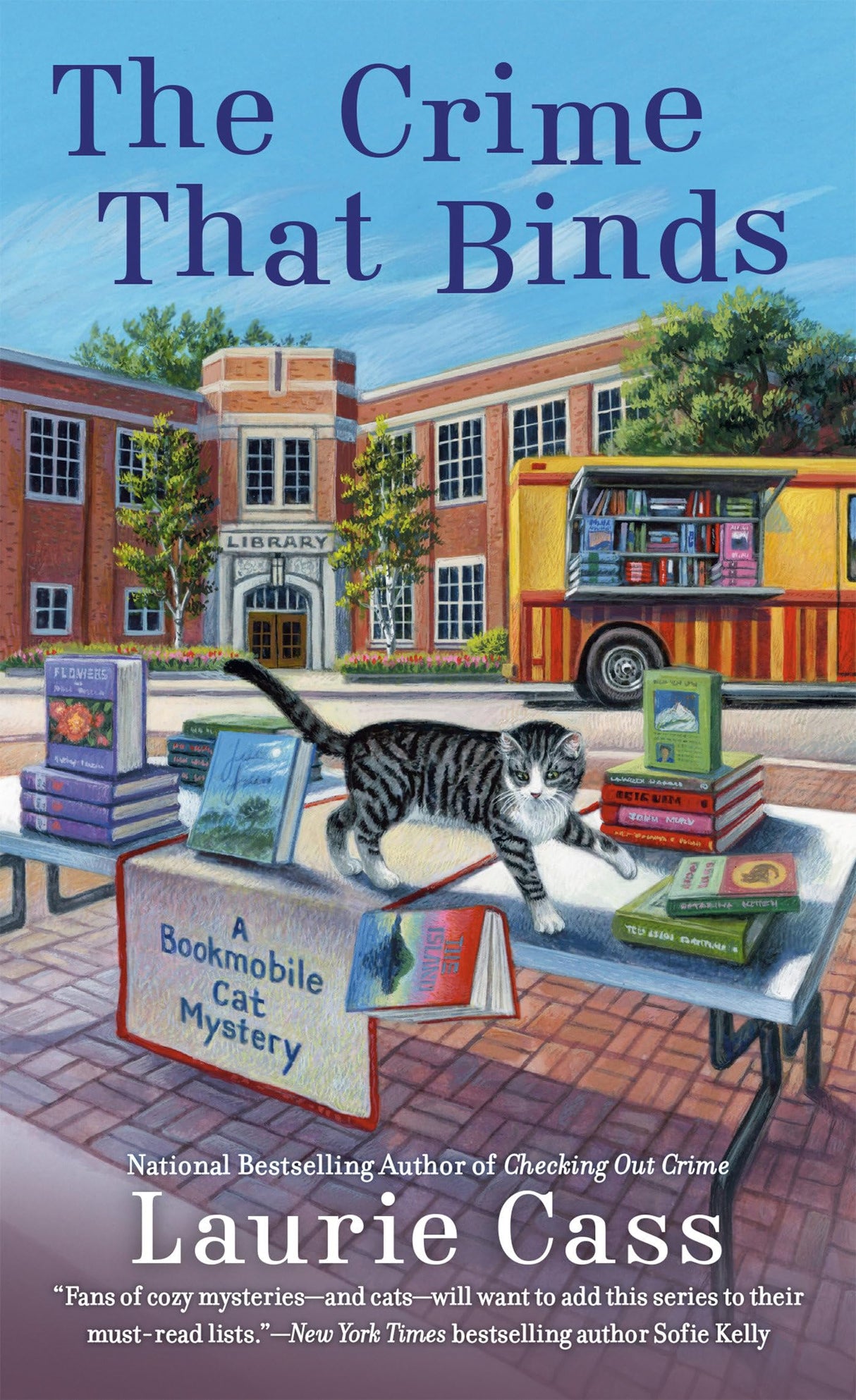 The Crime That Binds: 10 (A Bookmobile Cat Mystery)