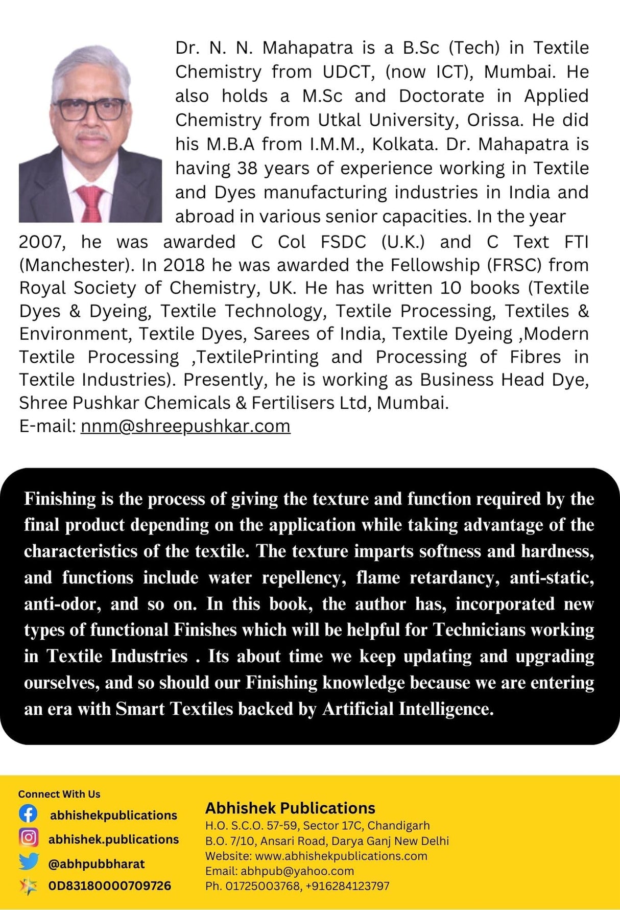 Textile Functional Finishing - Retail Maharaj