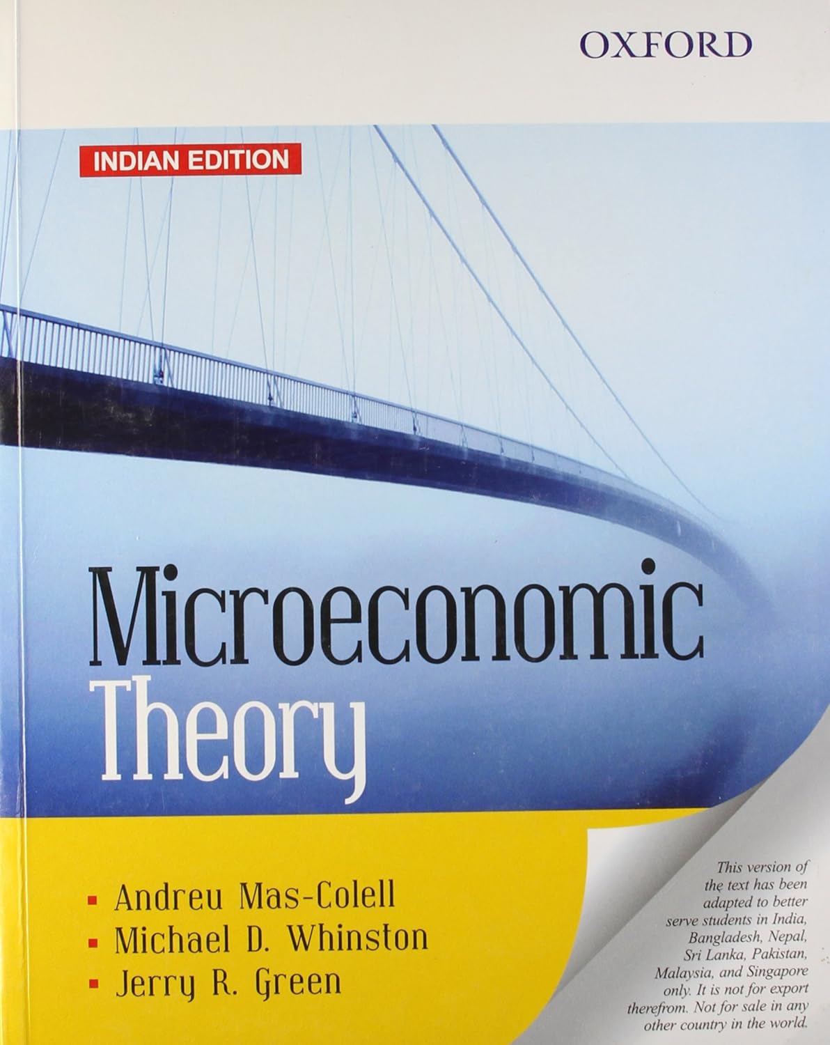 Microeconomic Theory - Retail Maharaj