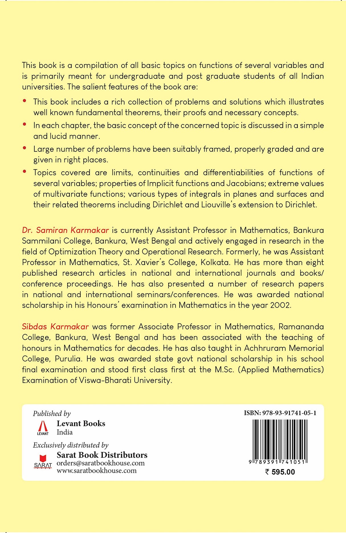 Multivariate Calculus - Retail Maharaj