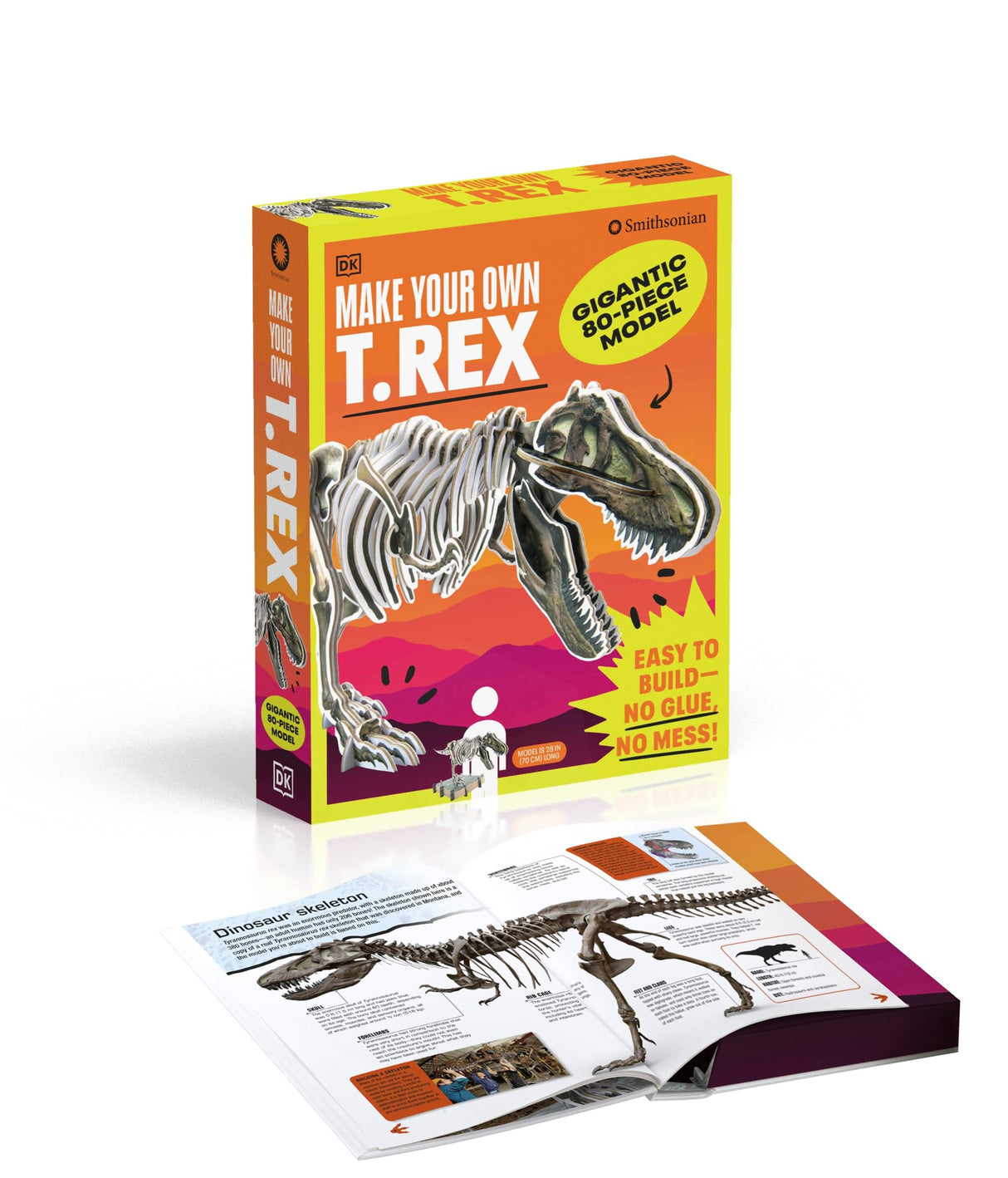 Make Your Own T. Rex: Easy to Build - No Glue, No Mess! - Retail Maharaj