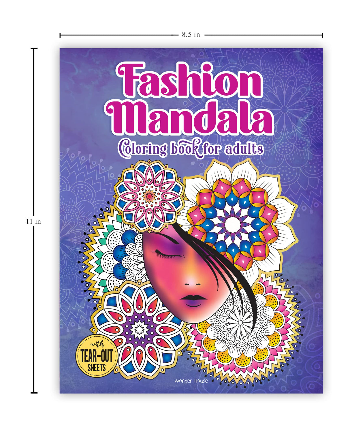 Fashion Mandala Coloring book for Adults - Retail Maharaj