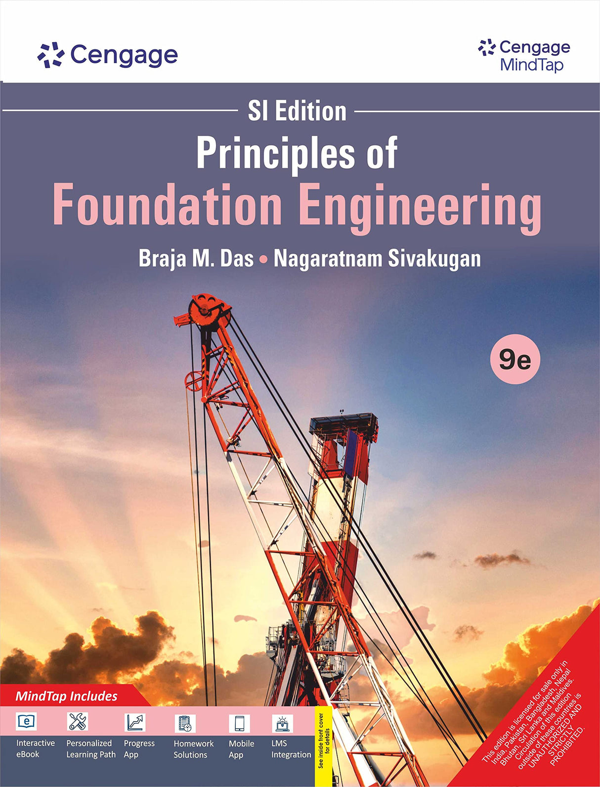 Principles of Foundation Engineering with MindTap, 9th Edition - Retail Maharaj
