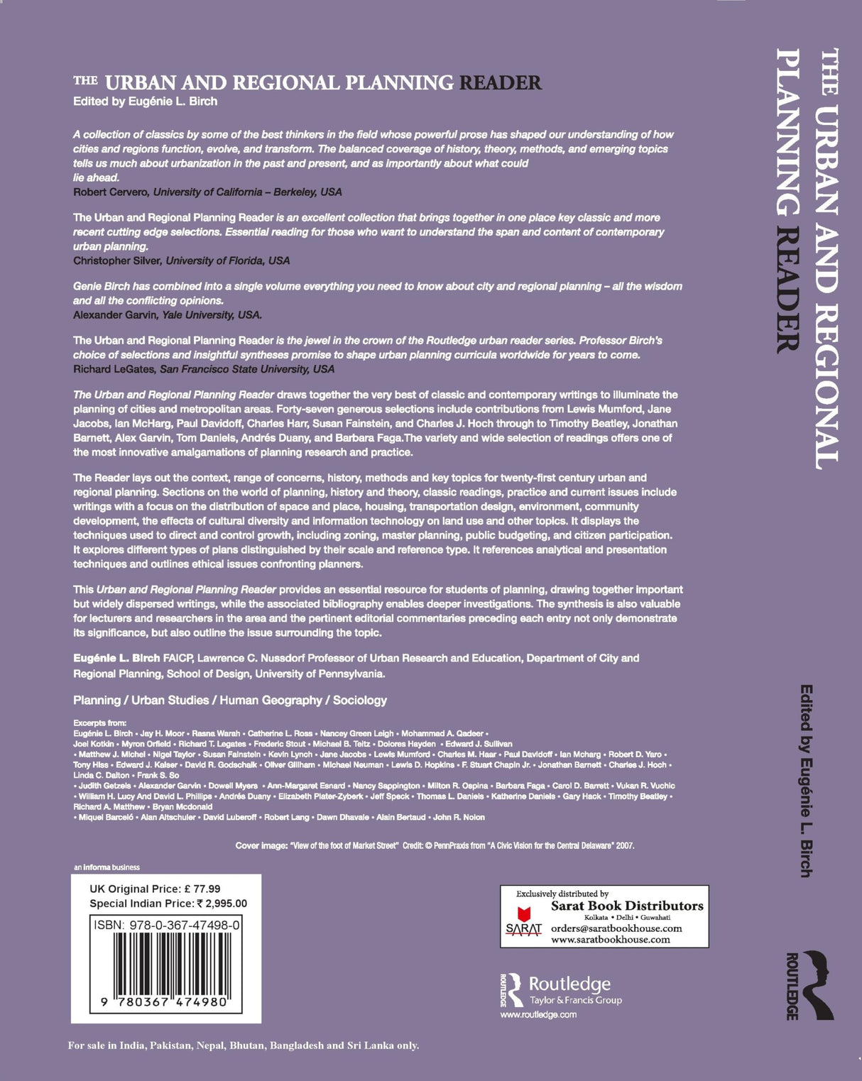 The Urban and Regional Planning Reader - Retail Maharaj