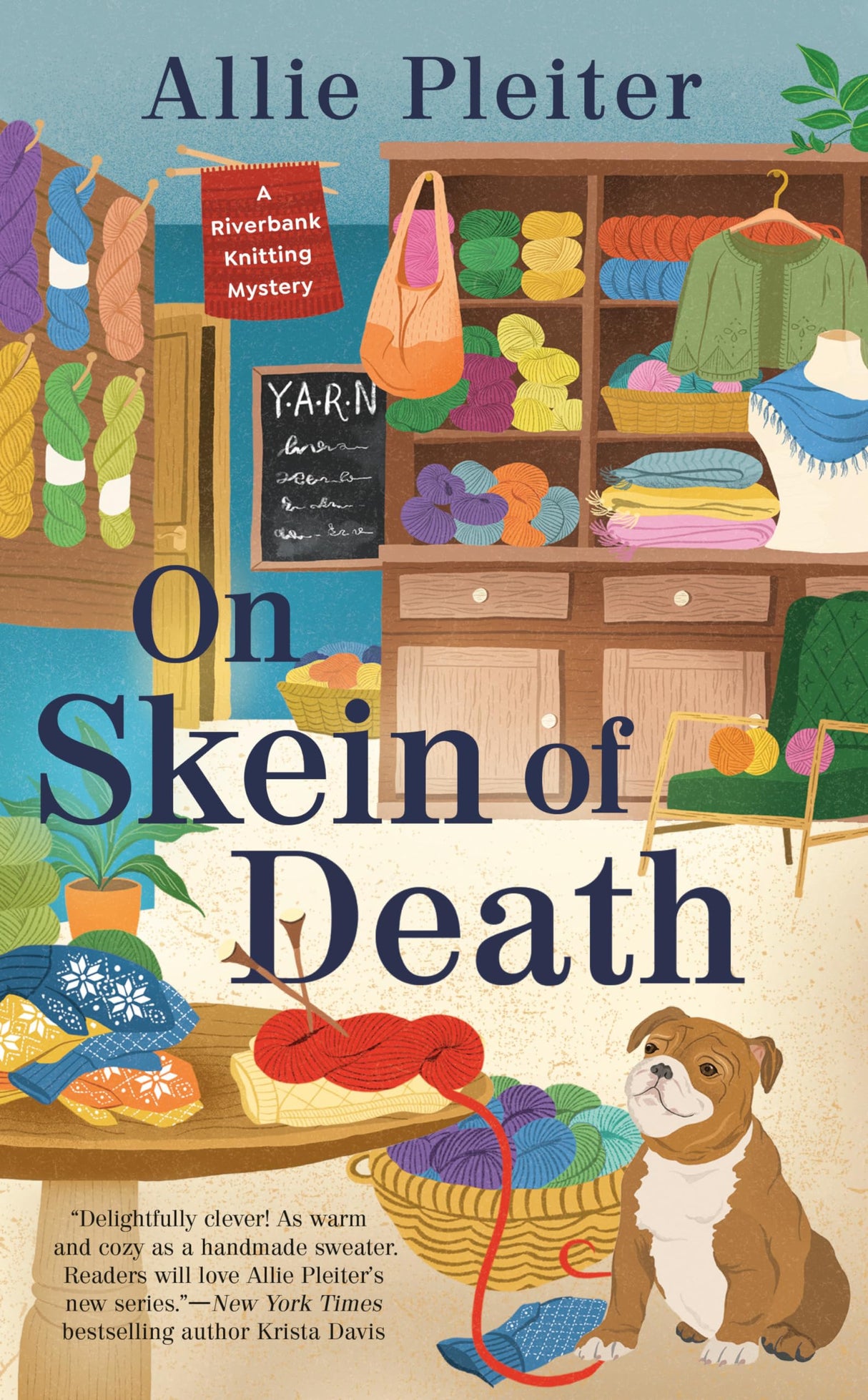 On Skein of Death: 1 (A Riverbank Knitting Mystery)