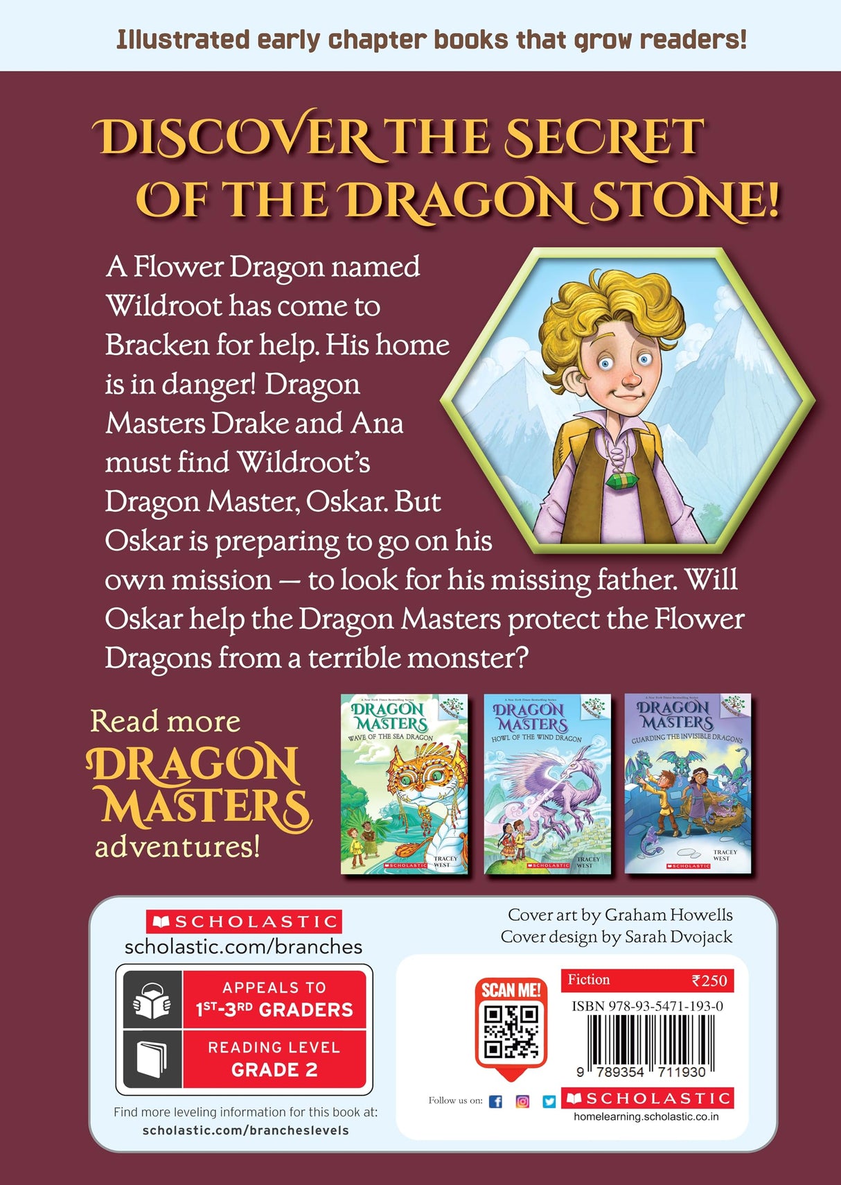 Dragon Masters #21: Bloom Of The Flower Dragon (A Branches Book) - Retail Maharaj
