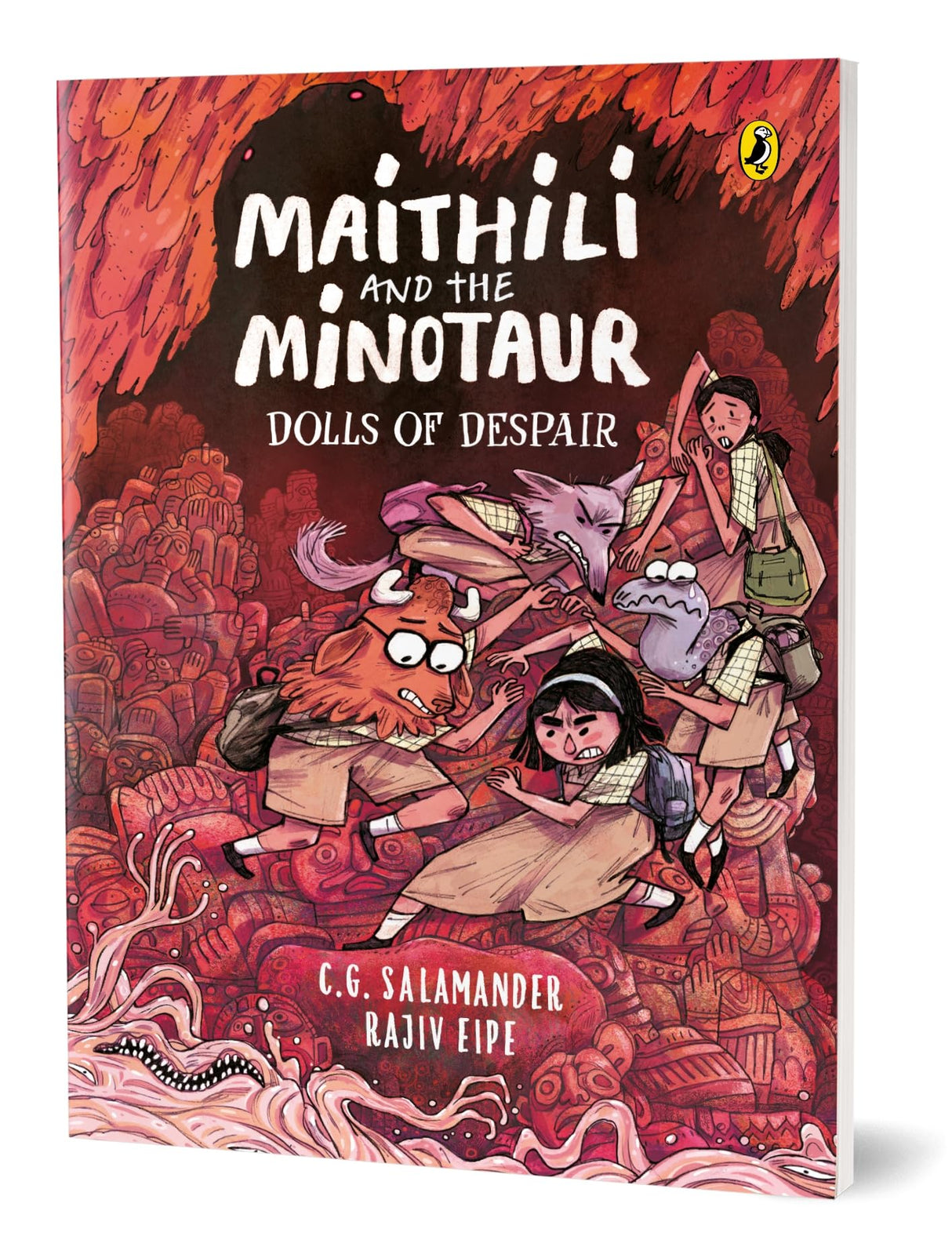 Maithili and the Minotaur: Dolls of Despair (Book 3 in an Outlandish Graphic Novel Series) - Retail Maharaj