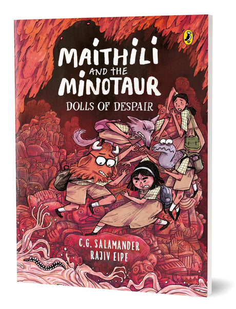 Maithili and the Minotaur: Dolls of Despair (Book 3 in an Outlandish Graphic Novel Series) - Retail Maharaj