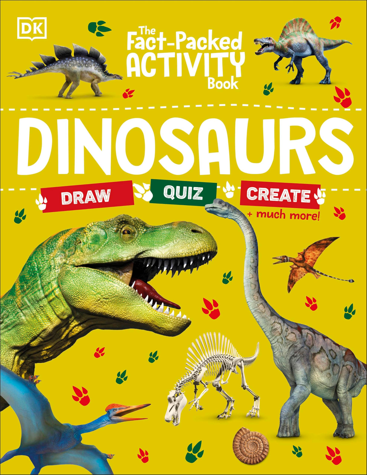 The Fact-Packed Activity Book: Dinosaurs - Retail Maharaj