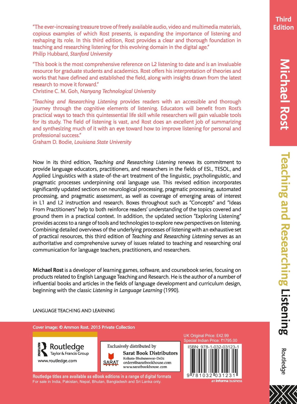 Teaching and Researching Listening - Retail Maharaj