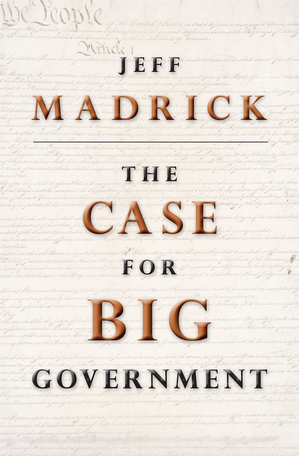 The Case for Big Government (The Public Square) - Retail Maharaj