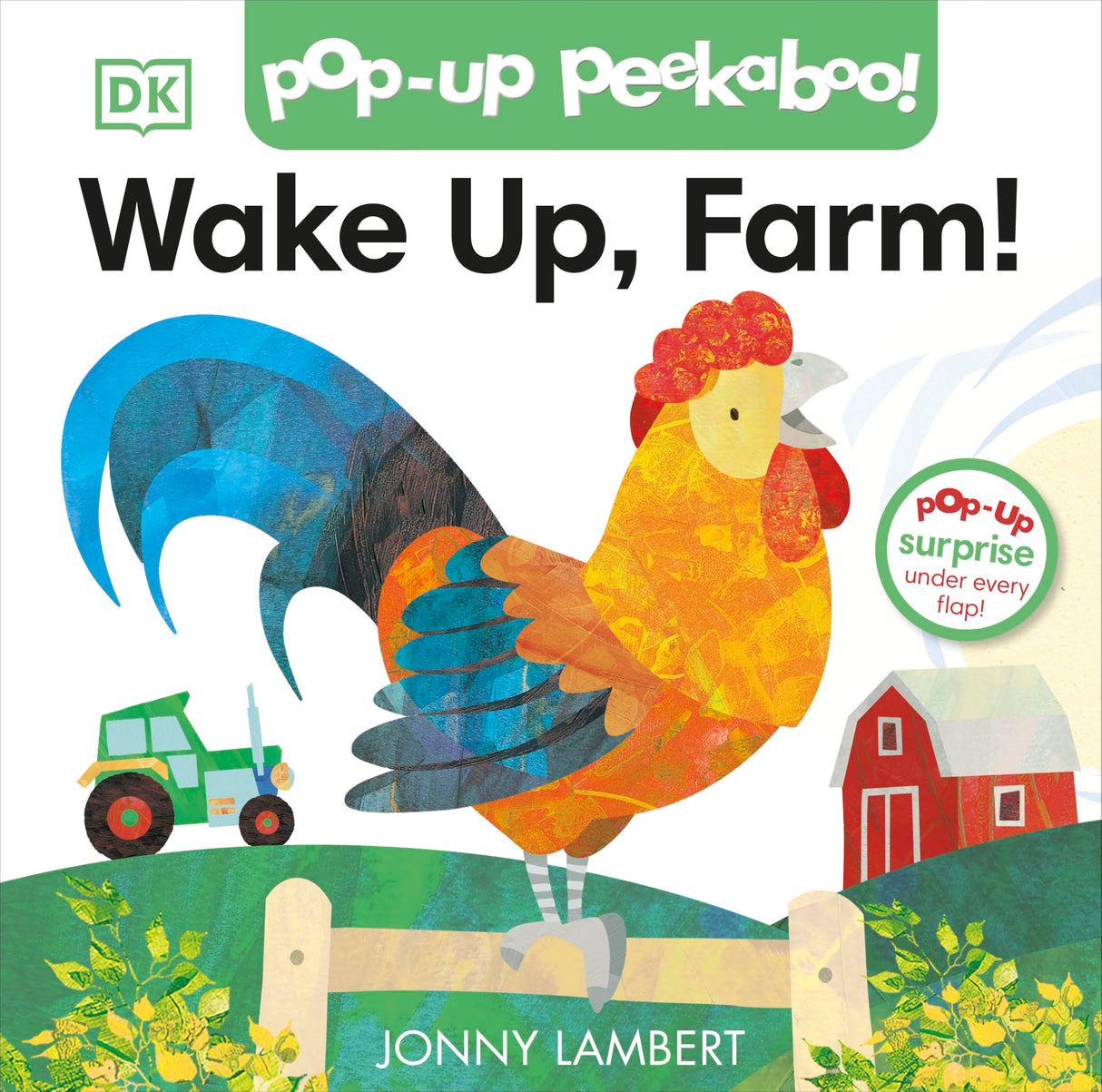 Jonny Lambert's Wake Up, Farm! (Pop-Up Peekaboo) (Jonny Lambert Illustrated) - Retail Maharaj