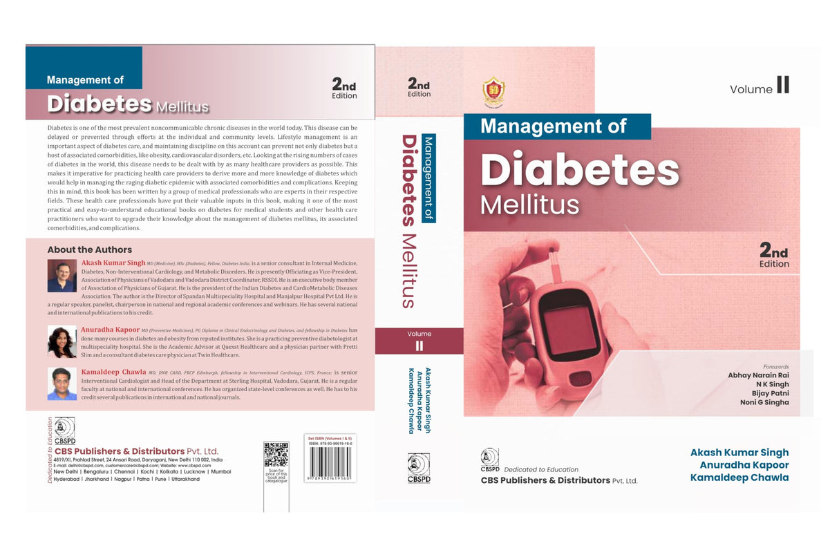 Management of Diabetes Mellitus, 2Ed/- 2 Vol Set