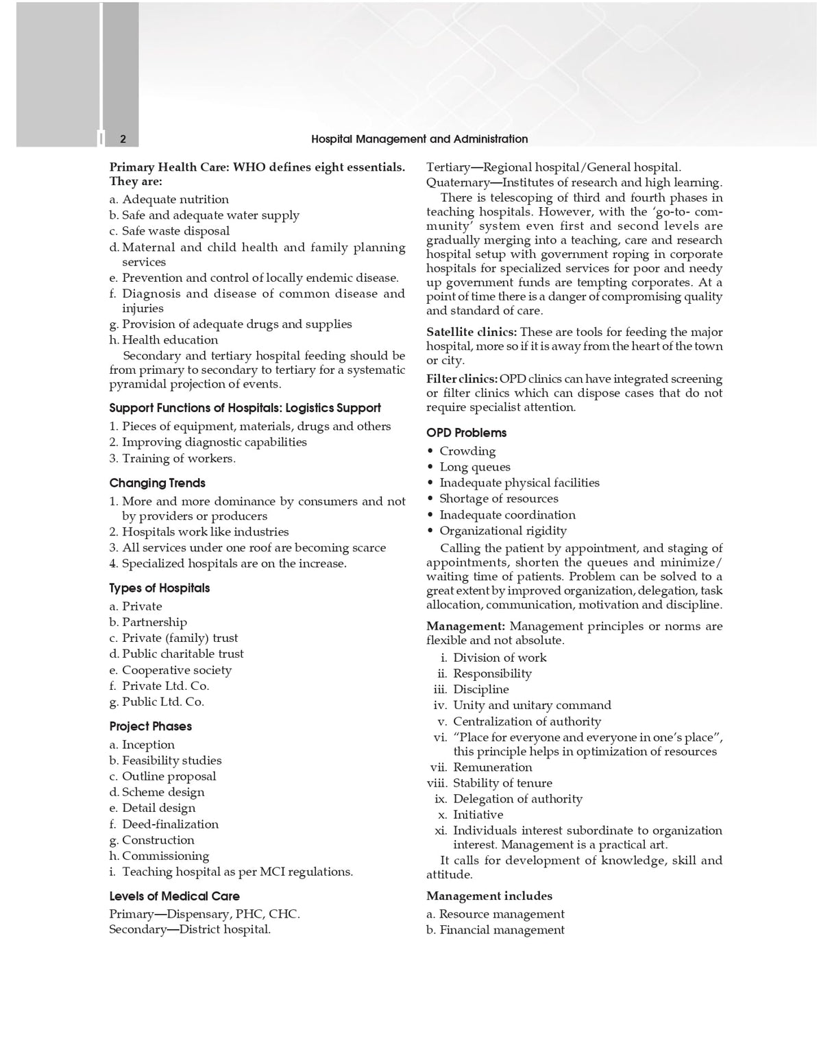 Hospital Management and Administration, 2/e | Principles and Practice Including Law (PB 2026)