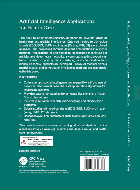 Artificial Intelligence Applications for Health Care - Retail Maharaj