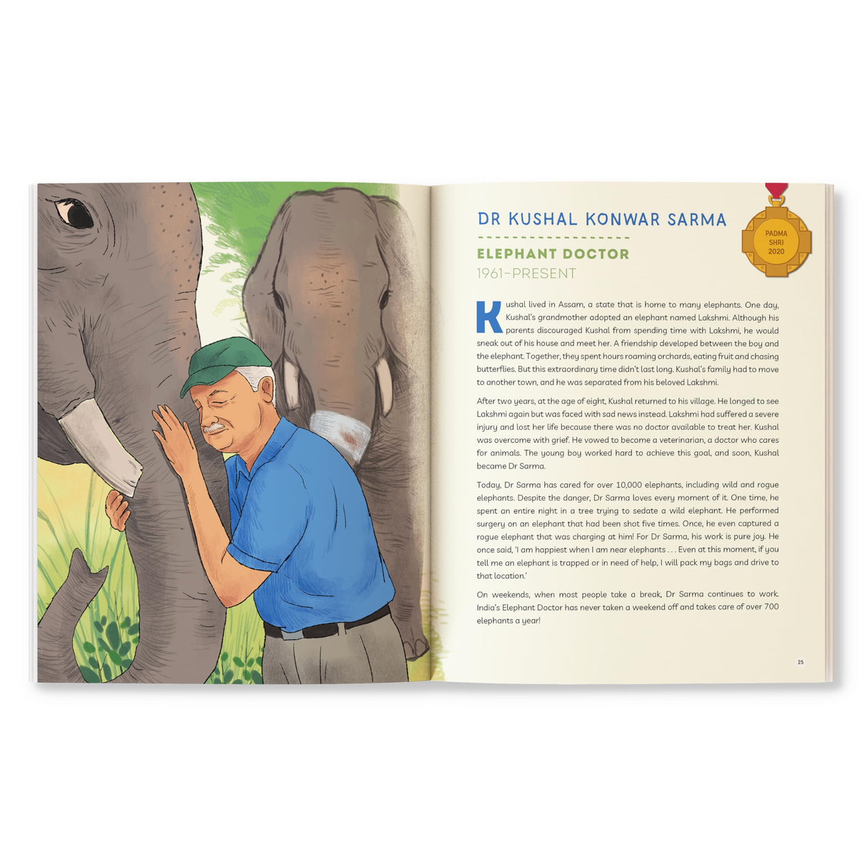 The Padmas: Fifty Stories of Perseverance | Illustrated Biographies of Padma Awardees | A.P.J. Abdul Kalam, Indra Nooyi, Milkha Singh and more | Ages 8+ - Retail Maharaj