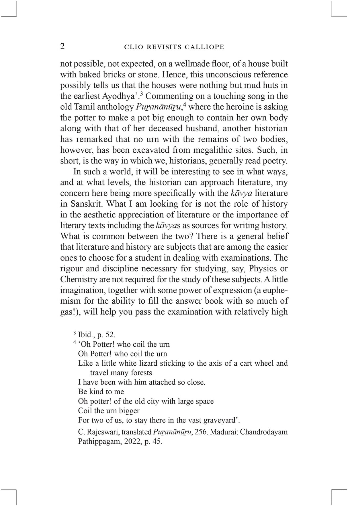 Clio Revisits Calliope: A Historian’s Excursion to the Kavya Literature - Retail Maharaj