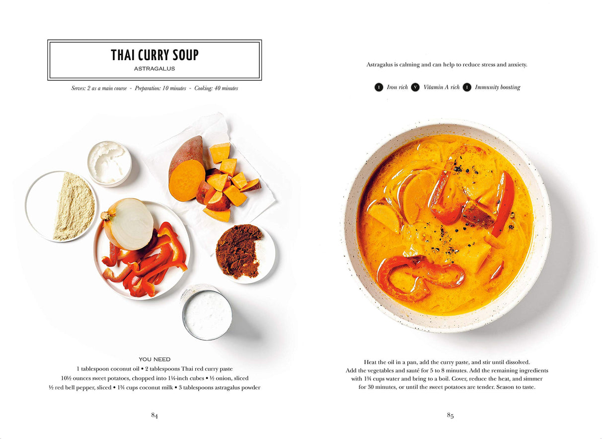 The Adaptogenic Herbal Kitchen: More Than 65 Easy Recipes and Remedies That Protect and Heal: An Adaptogens Handbook