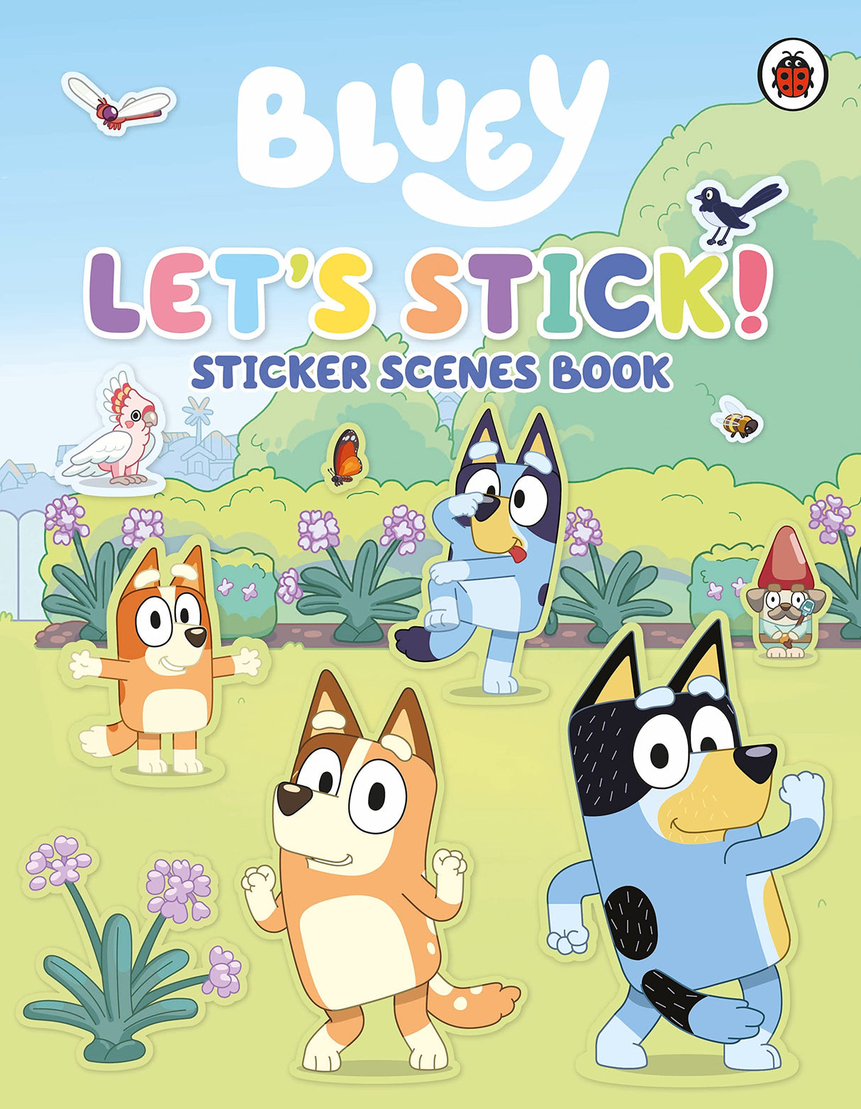 Bluey: Let's Stick!: Sticker Scenes Book - Retail Maharaj