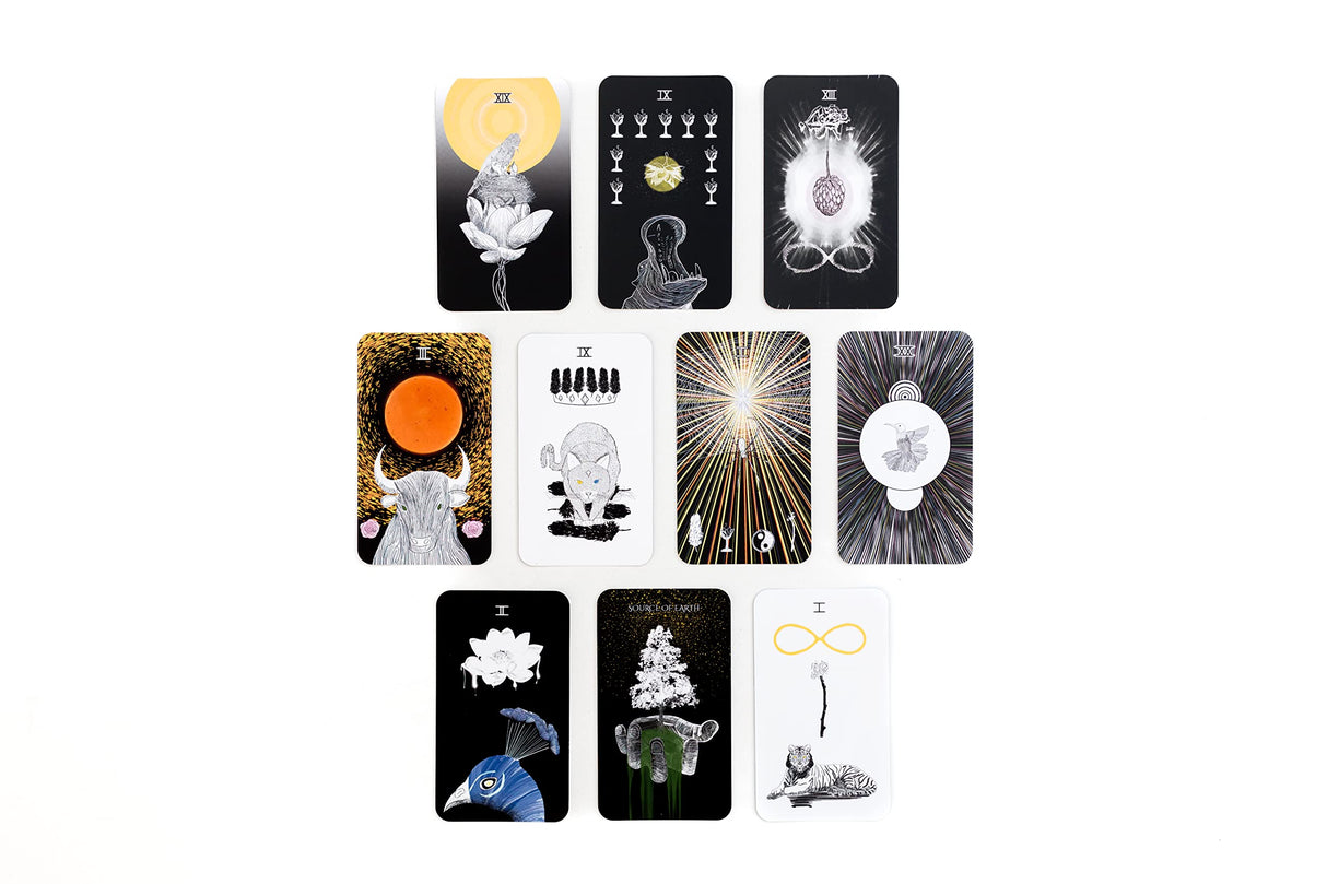 The Sacred Web Tarot: Tarot Deck & Guidebook - Retail Maharaj